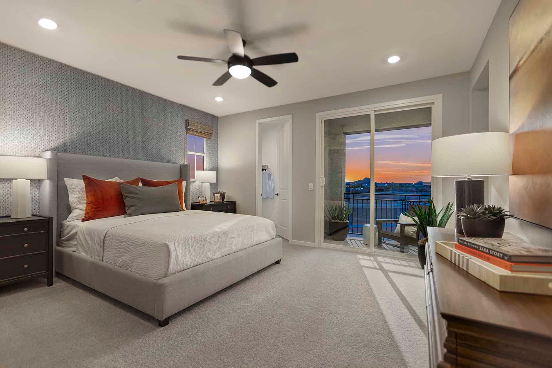 Primary Bedroom, Plan 1 at Aster
