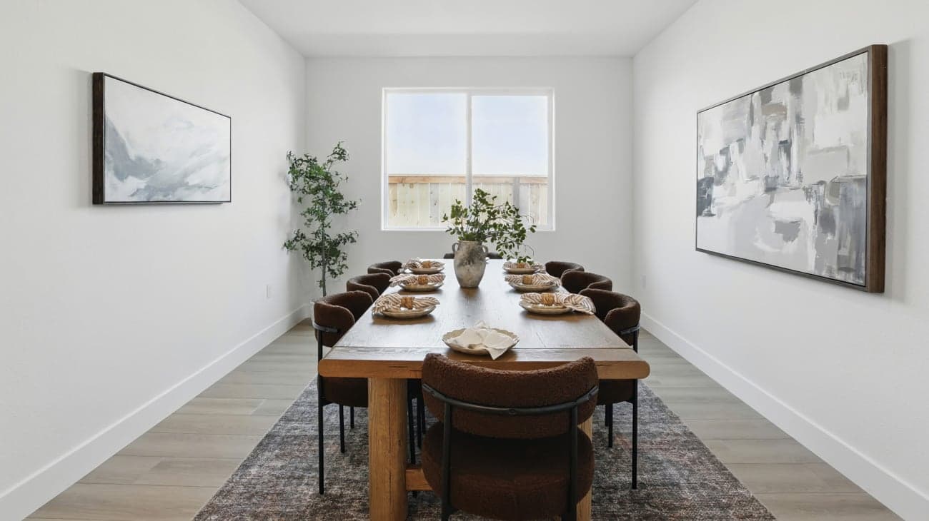 Dining Table at Plan 5002, The Residences at Arbor Ranch