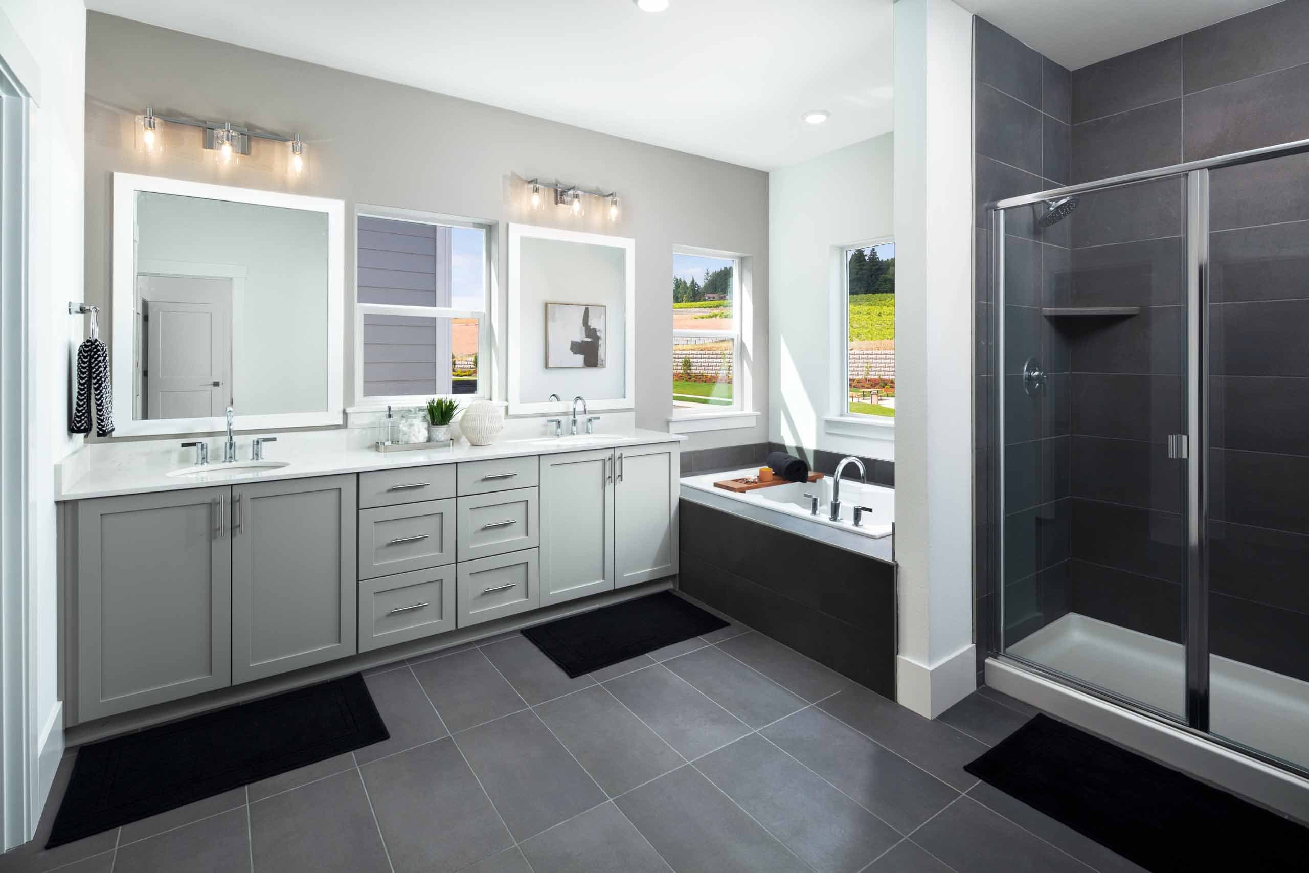 St. Helena Plan at The Residences at The Vineyard - Primary Bath