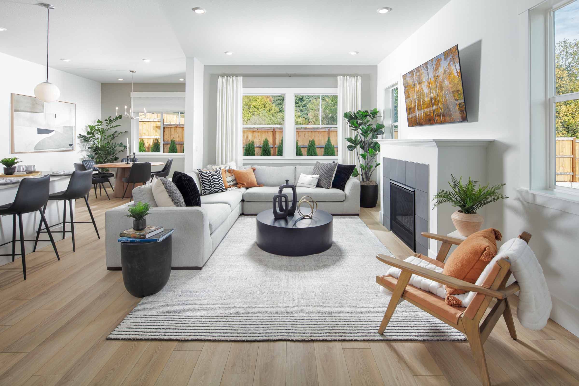 St. Helena Plan at The Residences at The Vineyard - Living Room