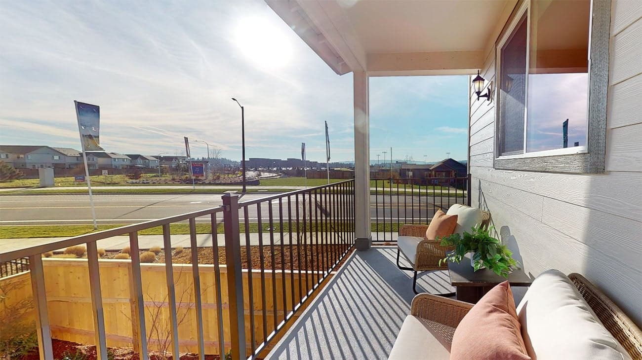 Balcony at The Townes at The Vineyard's Rhone floorplan